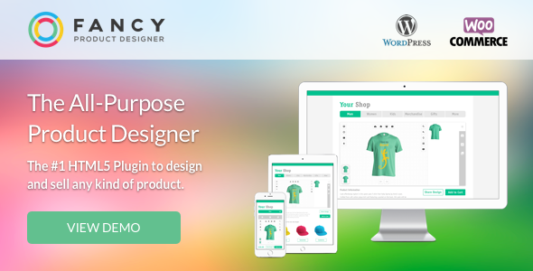 Fancy Product Designer 产品定制 wordpress插件