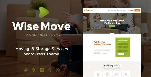 Wise Move – 搬家仓储服务WordPress主题 – v1.1.8