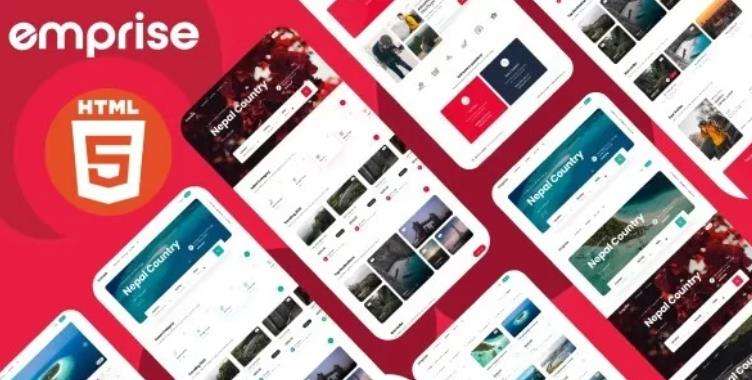 Emprise – 旅行社旅游酒店网站HTML模板