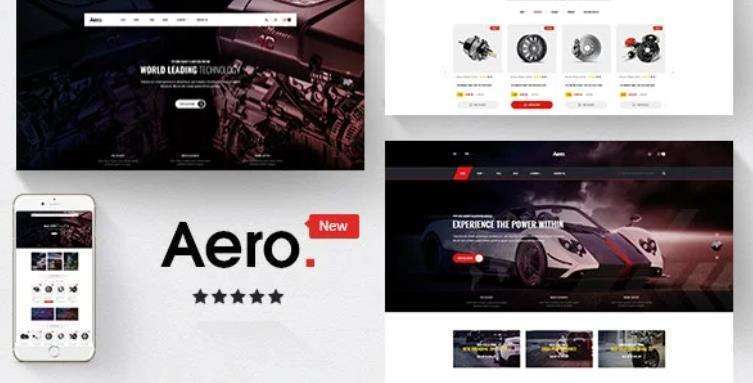 Aero – 汽车配件响应式商店网站 Magento 主题 – v1.0.2