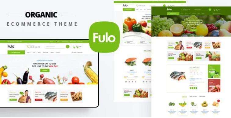 Fulo – 绿色食品有机农产品商店Prestashop模板