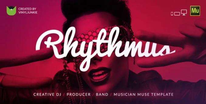 Rhythmus – 创意DJ制作人音乐家网站Muse模板