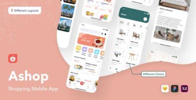 Ashop – 移动应用 App 在线商店程序