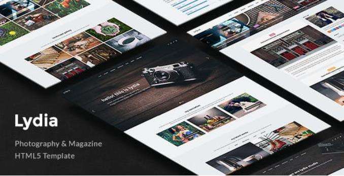 Photography – 摄影师摄影展示Lydia模板