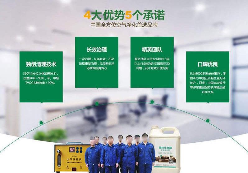 甲醛检测服务产品展示类织梦模板