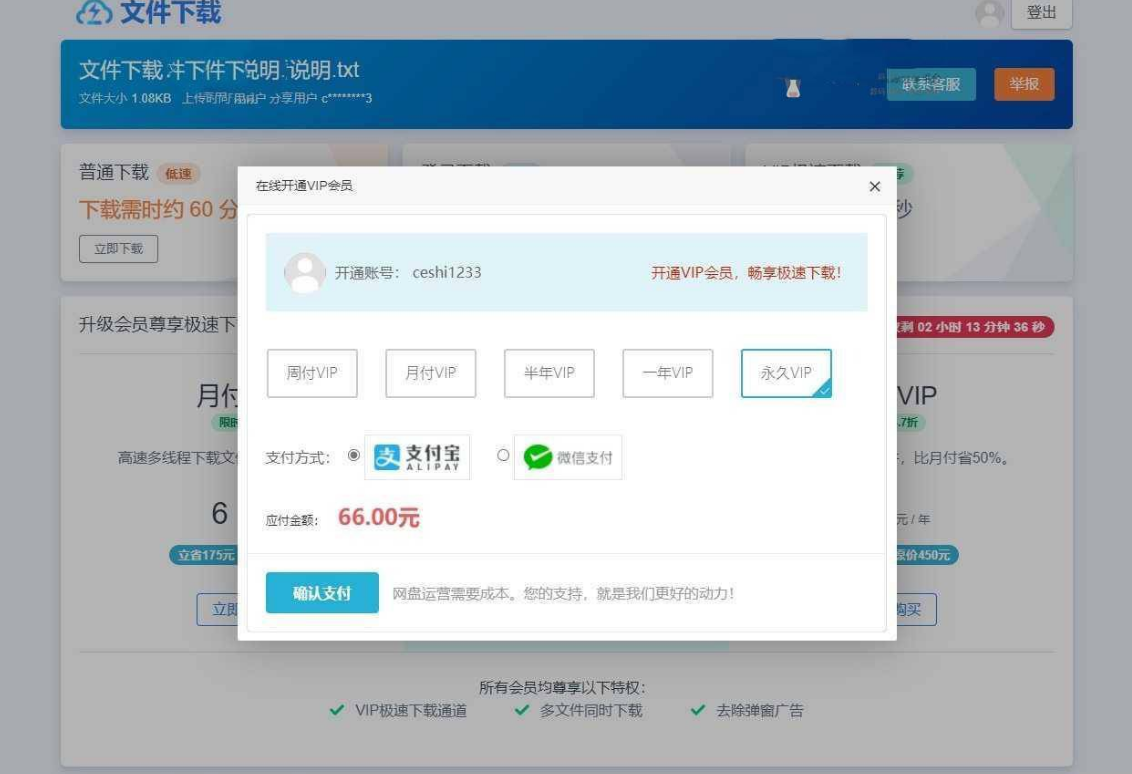 php仿城通多用户赚钱网盘系统源码