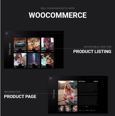 Ashade摄影图片相册主题模板 v2.0