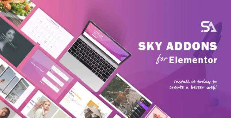 Sky Addons – Elementor Page Builder 扩展插件 – v1.0.6