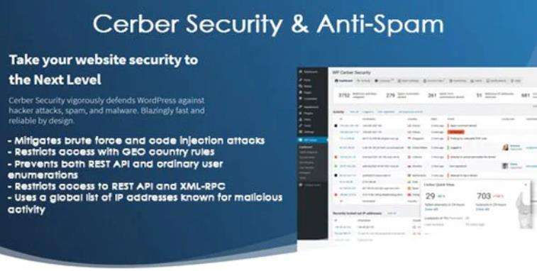 WP Cerber Security Pro WordPress – 安全防护插件 – v9.3