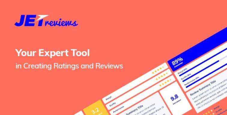 JetReviews – Elementor 评论小工具插件 – v2.3.1