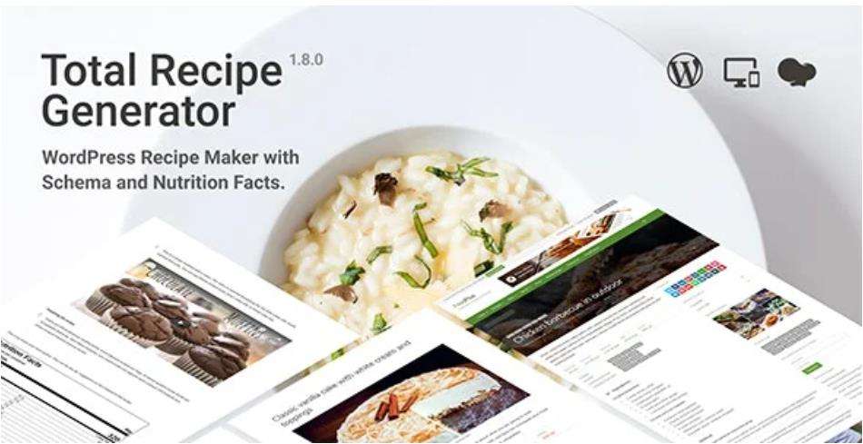 Total Recipe Generator – 食谱营养成分WordPress插件 – v0.3.0