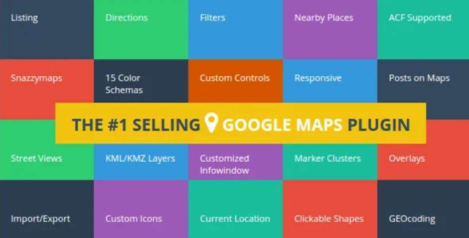 Advanced Google Maps 高级谷歌地图WordPress插件 – v5.3.5