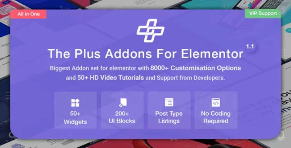 The Plus – Elementor 扩展插件 – v5.1.2