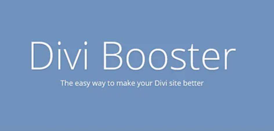 Divi Booster Divi 主题扩展插件 – v3.9.4