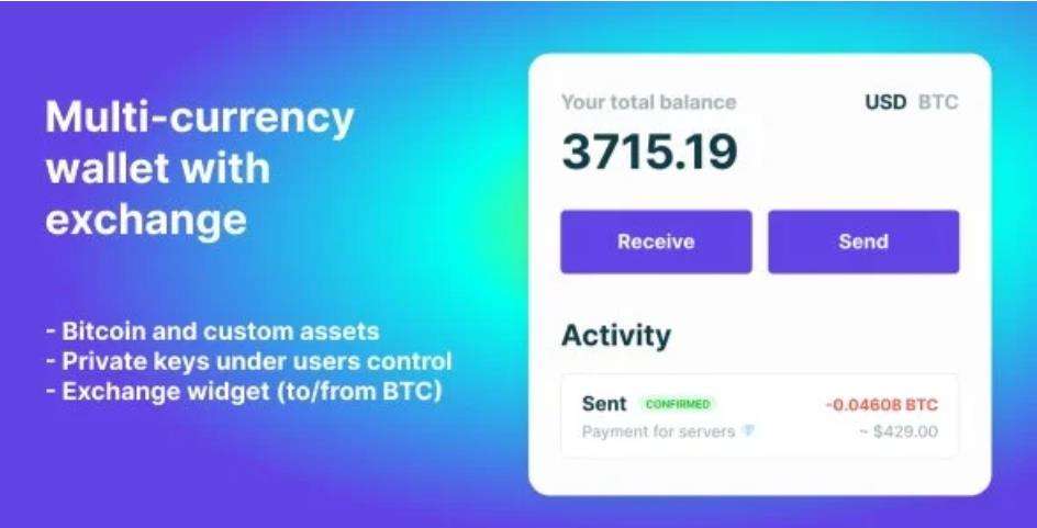 Bitcoin Ethereum ERC20 加密货币钱包WordPress插件 – v1.1.1467