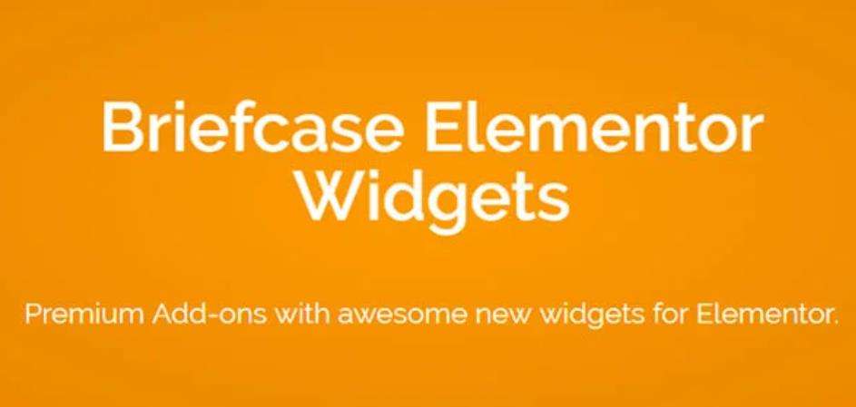 Briefcase Elementor Widgets 小工具插件 – v2.1.3