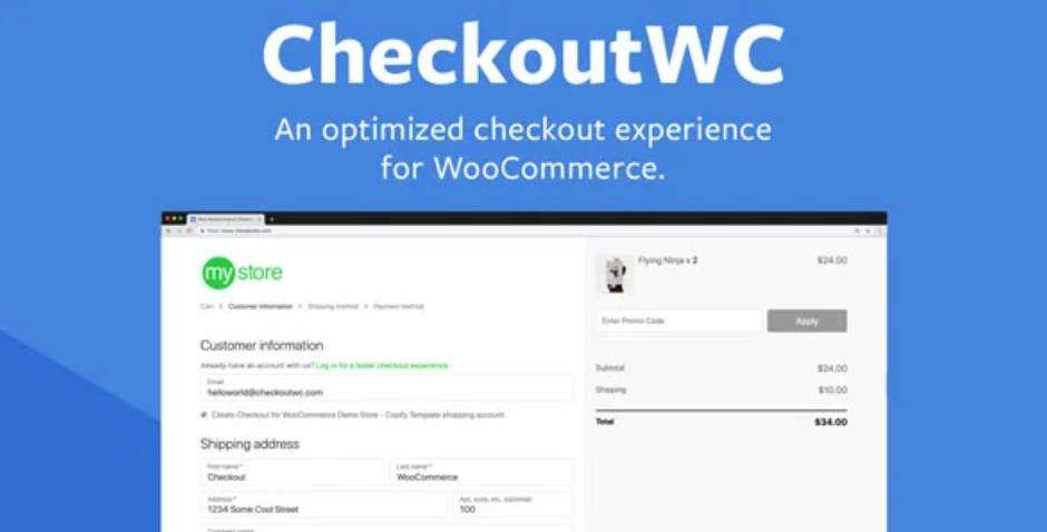 CheckoutWC – WooCommerce 结账页面自定义选项插件 – v7.6.1