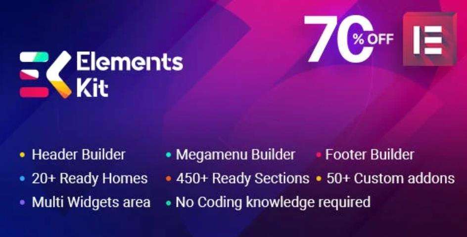 ElementsKit – Elementor 页面构建器终极插件 – v2.7.0