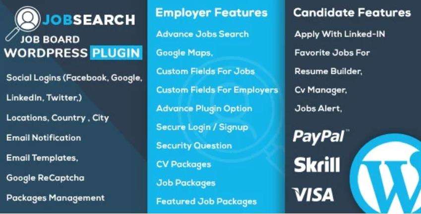 JobSearch – 求职招聘工作发布WordPress插件 – v2.1.4