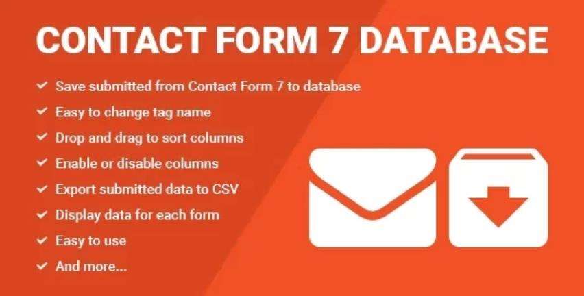 Database for Contact Form 7 – 联系表单数据保存插件 – v3.0.4
