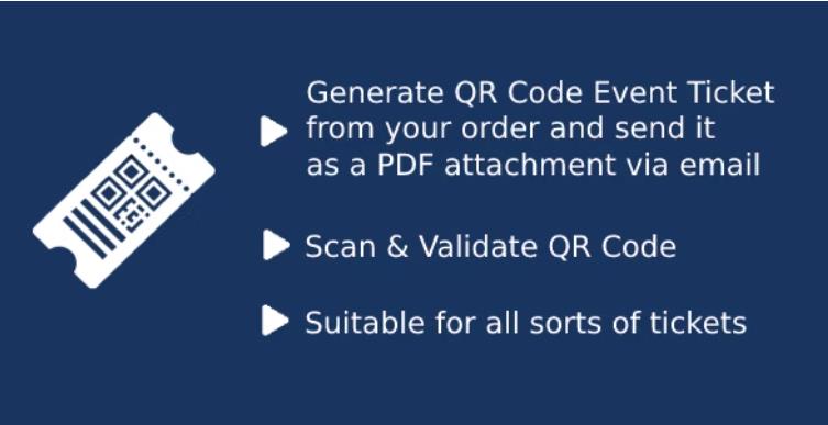 WooCommerce Event QR Code Email Tickets – 活动二维码电子门票插件 – v1.0.4