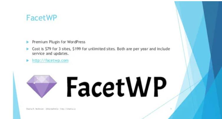 FacetWP – 高级筛选器过滤WordPress插件 – v4.1.0
