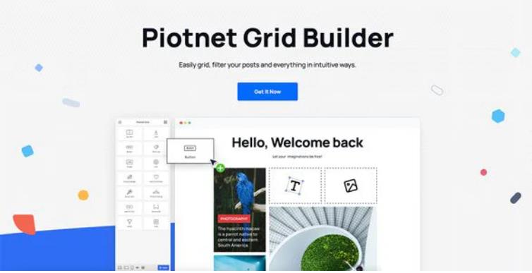 Piotnet Grid Builder – 可视化网格布局编辑器 – v2.0.2