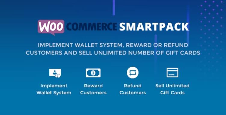 WooCommerce Smart Pack – Gift Card Wallet Refund & Reward 智能工具包 – v1.3.11