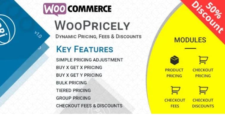 WooPricely – 动态价格折扣WordPress插件 – v1.3.8