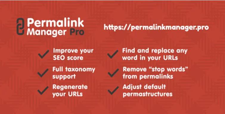 Permalink Manager Pro – 永久链接管理WordPress插件 – v2.2.19.3