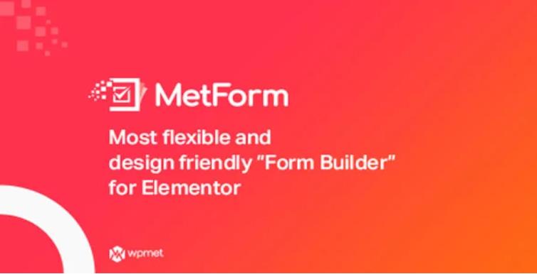 MetForm Pro – Elementor 高级可视化表单构建器扩展插件 – v2.1.5