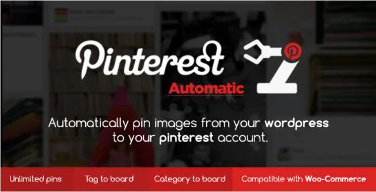 Pinterest Automatic Pin WordPress插件 – v4.15.1