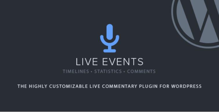 Live Events – 多功能的实时博客插件 – v1.3.1