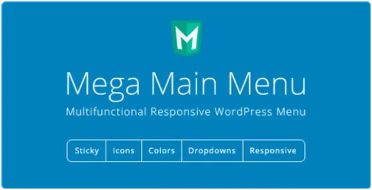 Mega Main Menu – WordPress菜单插件 – v2.2.2