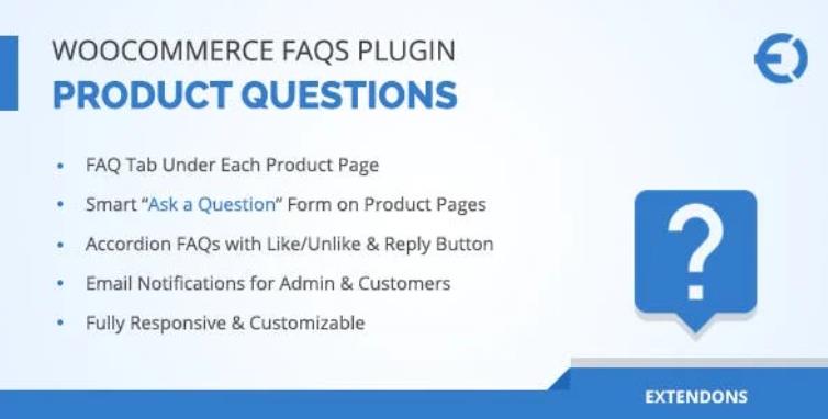 WooCommerce FAQ Plugin – 产品常见问题选项卡 – v1.0.6