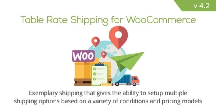 Table Rate Shipping for WooCommerce 附加费运费表单插件 – v4.3.4