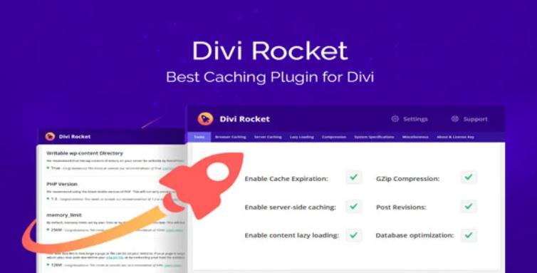 Divi Rocket 缓存加速优化插件 – v1.0.48