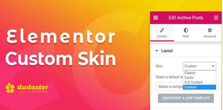 Elementor Custom Skin Pro 自定义样式 Elementor 扩展插件 – v3.2.4