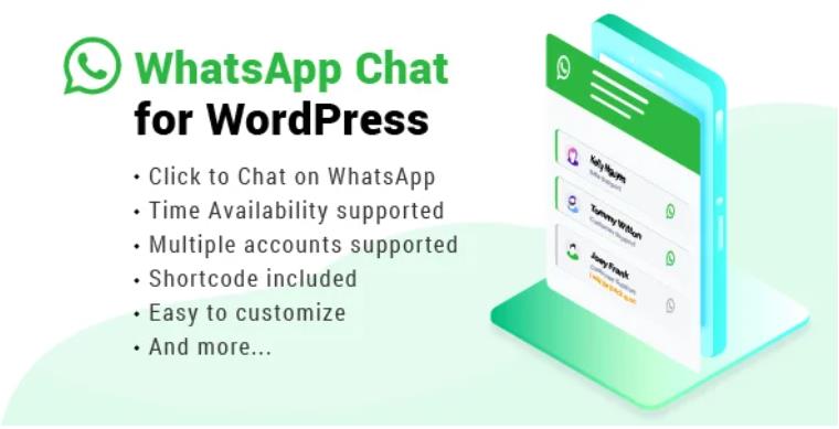 WhatsApp Chat WordPress 客服插件 – v3.3.1