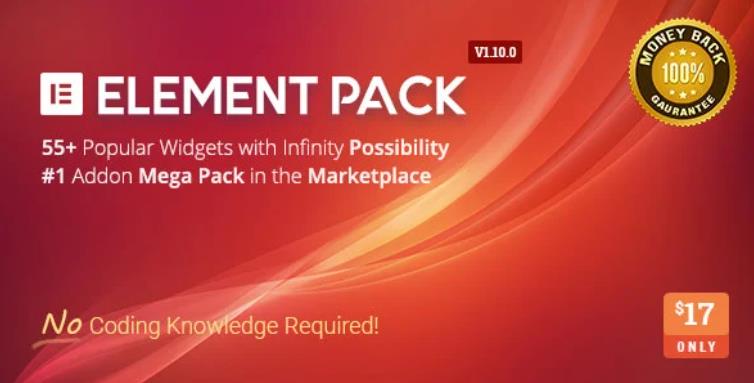 Element Pack – 页面构建器可视化编辑器扩展插件 – v6.6.1