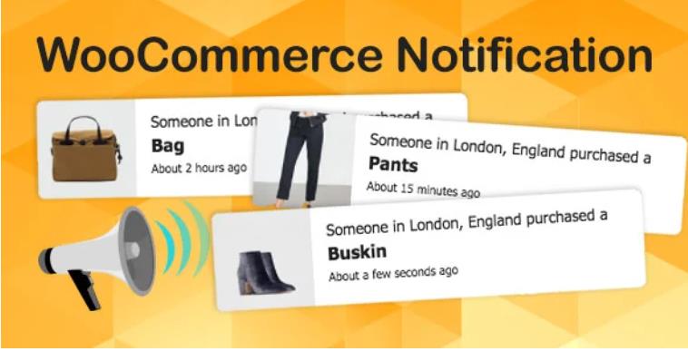 WooCommerce Notification – 销售信息促销插件 – v1.4.7
