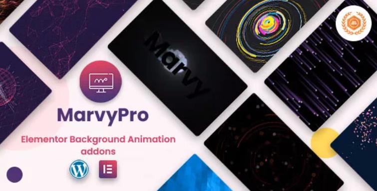 MarvyPro – Elementor 可视化编辑器背景动画插件 – v1.6.0