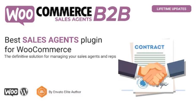 WooCommerce B2B Sales Agents – 多商户管理插件 – v1.2.1