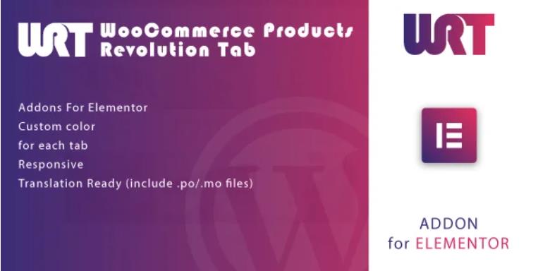 WooCommerce Products Revolution Tab – 产品轮播选项卡插件