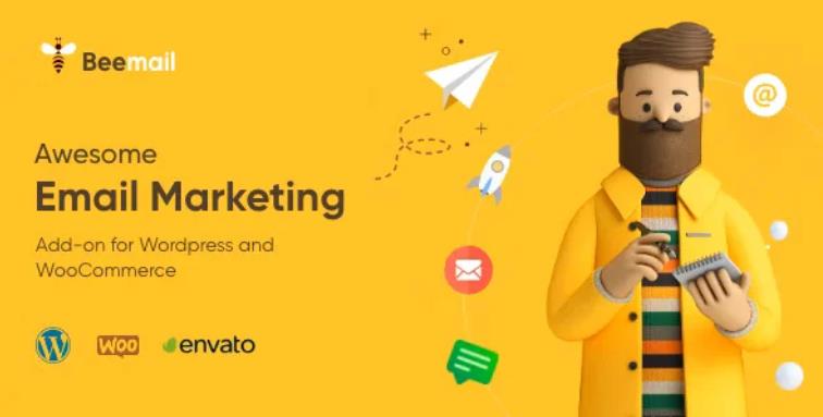 BeeMail – 商店电子邮件营销模板WordPress插件 – v2.0.1