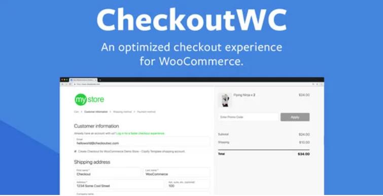 CheckoutWC – WooCommerce 结账页面自定义选项插件 – v7.6.2