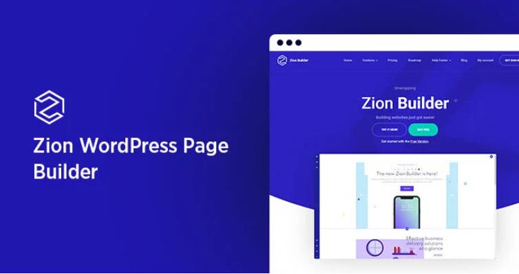 Zion Builder Pro – 轻便快速元素编辑器WordPress插件 – v3.4.0