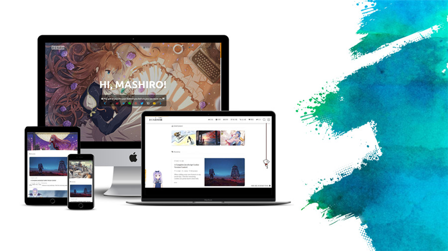 WordPress自适应Sakura主题模板