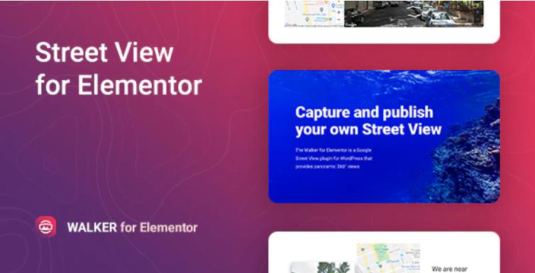 Walker – Google Street View Elementor 谷歌地图街景插件 – v1.1.3