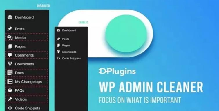 WP Admin Cleaner – 自定义后台设置管理插件 – v1.4.0